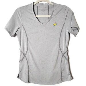 Magnolia Lane Tech Masters Womens Gray Golf Top Shirt XS